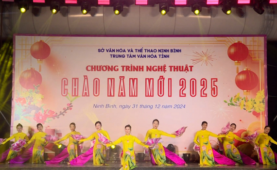 Chương tr&igrave;nh nghệ thuật ch&agrave;o năm mới 2025
