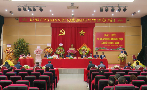 Đại hội thi đua y&ecirc;u nước x&atilde; Quang Thiện lần thứ VI