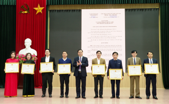 Tam Điệp tổng kết phong tr&agrave;o thi đua y&ecirc;u nước năm 2024