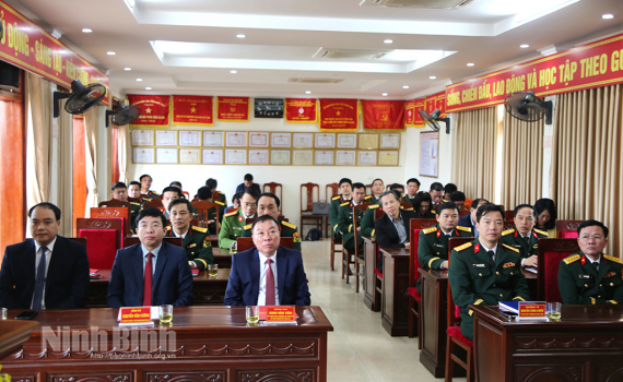 Th&agrave;nh lập Đảng bộ Qu&acirc;n sự th&agrave;nh phố Hoa Lư