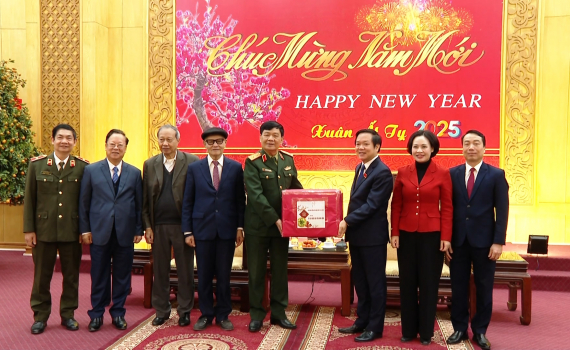 Hội đồng hương Ninh B&igrave;nh tại H&agrave; Nội v&agrave; Hải Ph&ograve;ng ch&uacute;c Tết tỉnh
