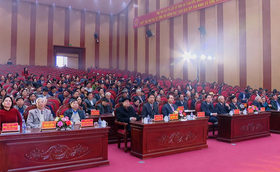 Huyện Nho Quan, th&agrave;nh phố Hoa Lư tổ chức gặp mặt mừng Đảng, mừng Xu&acirc;n