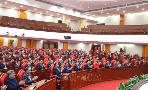 Bế mạc Hội nghị Ban Chấp h&agrave;nh Trung ương Đảng kh&oacute;a XIII
