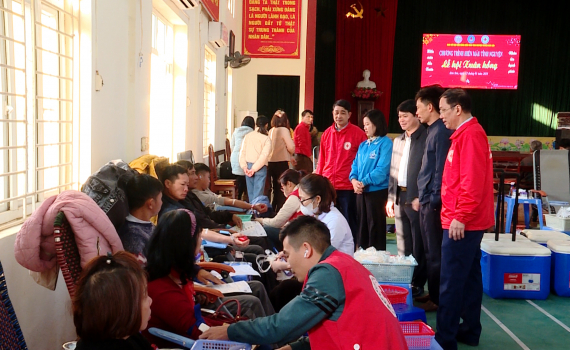 Kim Sơn ra qu&acirc;n hiến m&aacute;u t&igrave;nh nguyện đợt 1 năm 2025