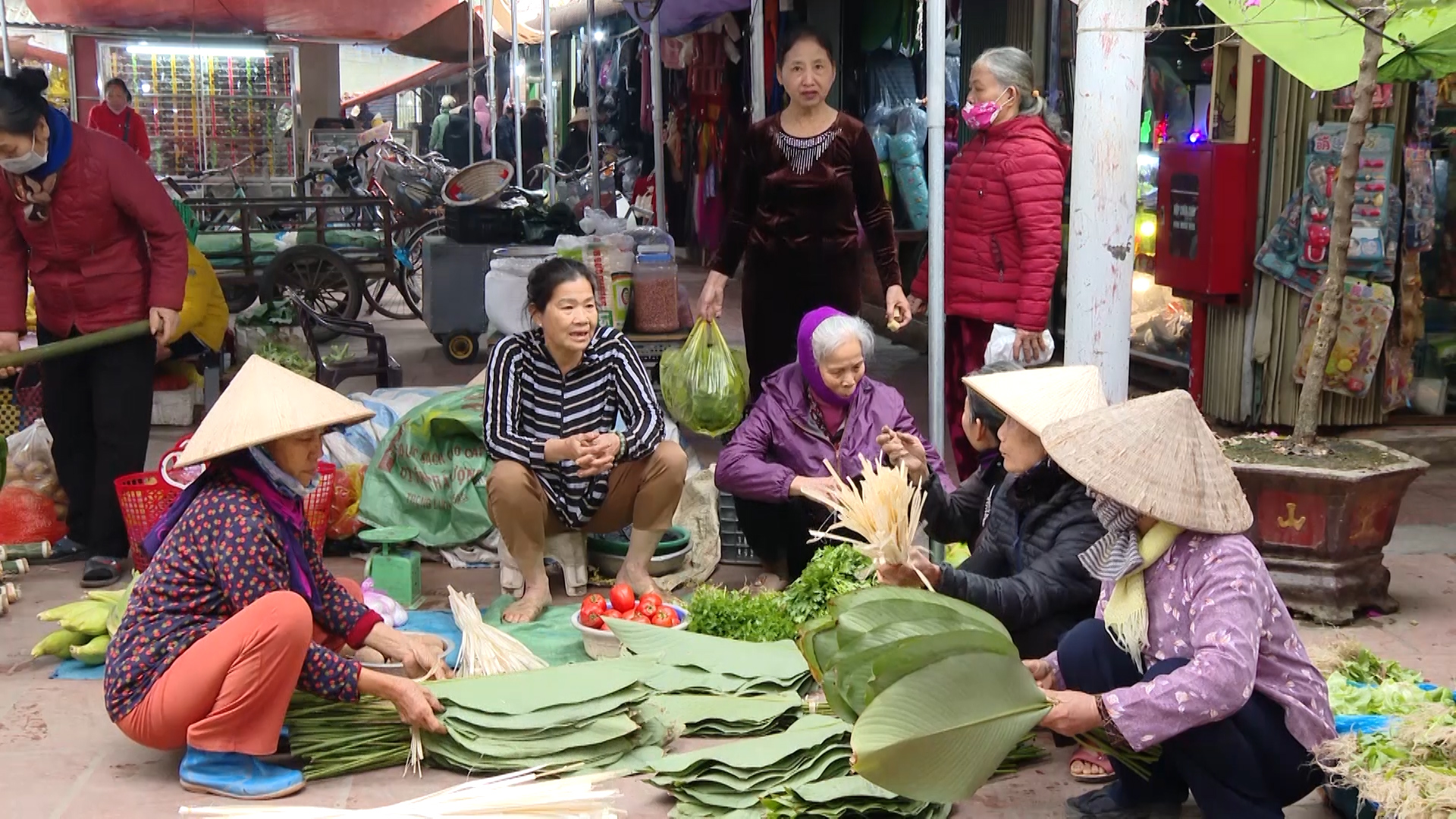 Nét đẹp chợ quê ngày Tết - Báo và Phát thanh - Truyền hình Ninh Bình