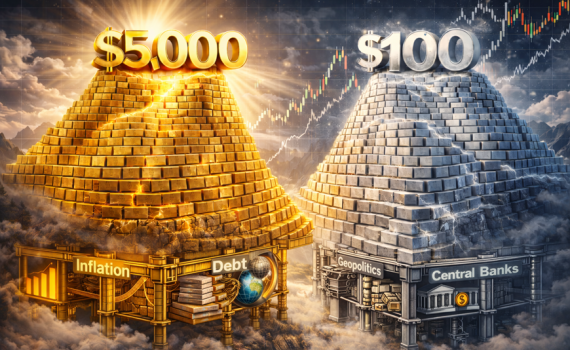 Gi&aacute; v&agrave;ng h&ocirc;m nay (25-1): V&agrave;ng thế giới &aacute;p s&aacute;t mốc 5.000 USD/ounce