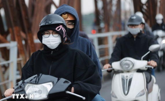 Thời tiết h&ocirc;m nay (10-1): Kh&ocirc;ng kh&iacute; lạnh tăng cường, Bắc Bộ r&eacute;t đậm, c&oacute; nơi r&eacute;t hại