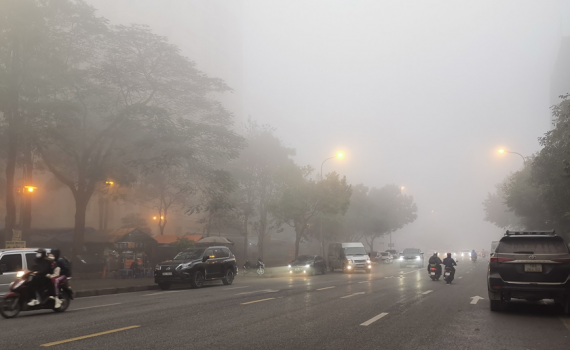 Thời tiết h&ocirc;m nay (27-1): Bắc Bộ c&oacute; sương m&ugrave;, trời r&eacute;t đậm