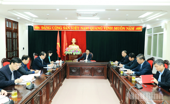 Thường trực Tỉnh ủy cho &yacute; kiến v&agrave;o một số nội dung quan trọng