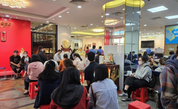 Gi&aacute; v&agrave;ng h&ocirc;m nay (29-1): Tăng kh&ocirc;ng ngừng nghỉ