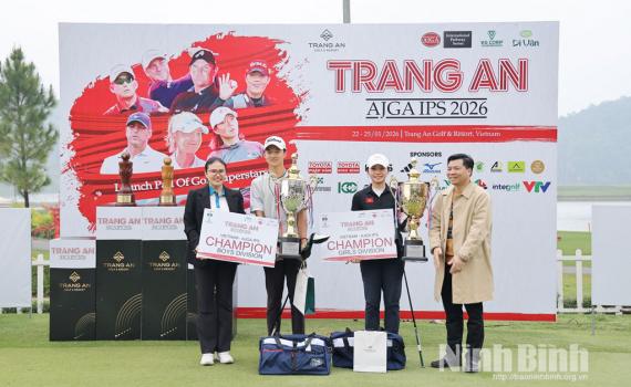 Trao Giải golf trẻ quốc tế Trang An AJGA International Pathway Series 2026