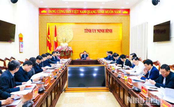 Ban Thường vụ Tỉnh ủy cho &yacute; kiến về một số nội dung thuộc thẩm quyền