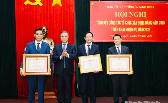 Ban Tổ chức Tỉnh ủy triển khai c&ocirc;ng t&aacute;c Tổ chức x&acirc;y dựng Đảng năm 2026