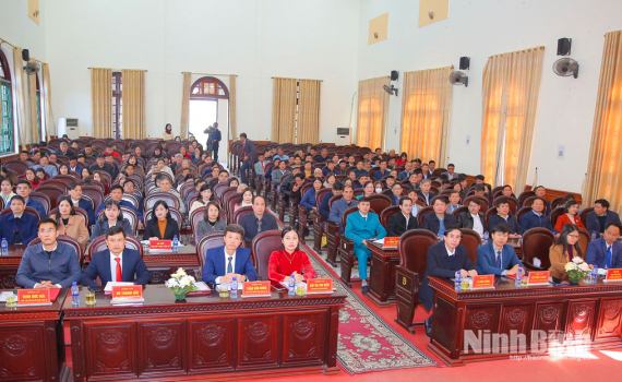 Đảng uỷ x&atilde; Y&ecirc;n M&ocirc; triển khai nhiệm vụ c&ocirc;ng t&aacute;c năm 2026