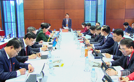 Đo&agrave;n đại biểu Đảng bộ tỉnh Ninh B&igrave;nh: Ph&aacute;t huy tr&iacute; tuệ tập thể, nghi&ecirc;m t&uacute;c, d&acirc;n chủ, tr&aacute;ch nhiệm cao, đ&oacute;ng g&oacute;p t&iacute;ch cực v&agrave;o Dự thảo c&aacute;c văn kiện tr&igrave;nh Đại hội XIV của Đảng