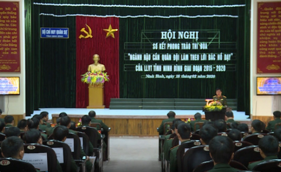 Bộ CHQS tỉnh sơ kết phong tr&agrave;o thi đua &ldquo;Ng&agrave;nh Hậu cần Qu&acirc;n đội l&agrave;m theo lời B&aacute;c Hồ dạy&rdquo;