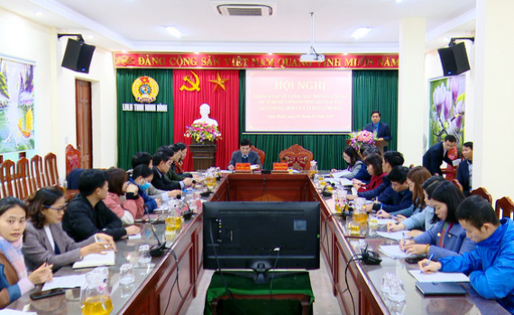 LĐLĐ tỉnh triển khai c&ocirc;ng t&aacute;c ph&ograve;ng, chống dịch do virus corona