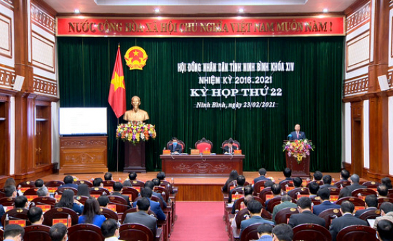 Kỳ họp thứ 22, HĐND tỉnh kh&oacute;a XIV