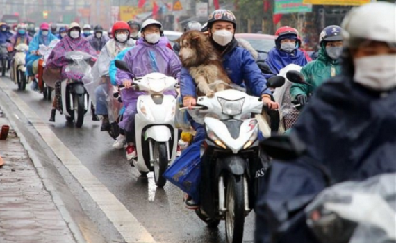 Thời tiết ng&agrave;y 19-2: Kh&ocirc;ng kh&iacute; lạnh g&acirc;y mưa, r&eacute;t tại nhiều khu vực