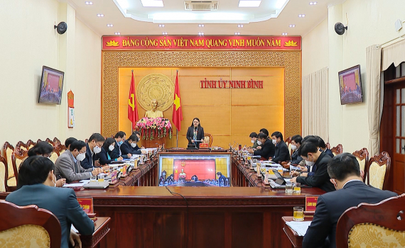 Ban Thường vụ Tỉnh ủy cho &yacute; kiến v&agrave;o một số nội dung quan trọng