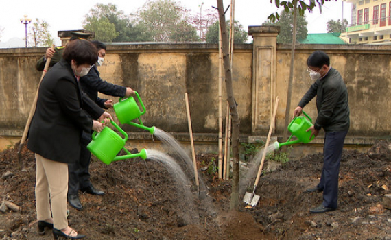 Ng&agrave;nh N&ocirc;ng nghiệp Ninh B&igrave;nh hưởng ứng chương tr&igrave;nh trồng c&acirc;y đầu xu&acirc;n