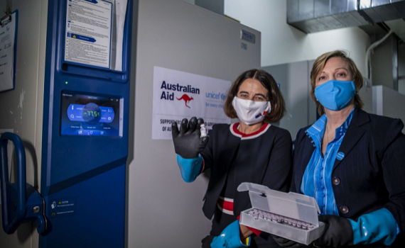 Australia chuyển giao 2,2 triệu liều vaccine Pfizer cho Việt Nam 