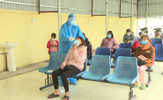 Cập nhật t&igrave;nh h&igrave;nh dịch Covid-19 tại Ninh B&igrave;nh ng&agrave;y 18/2