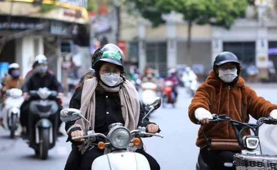 Kh&ocirc;ng kh&iacute; lạnh li&ecirc;n tục tăng cường, Bắc Bộ duy tr&igrave; r&eacute;t đậm, r&eacute;t hại