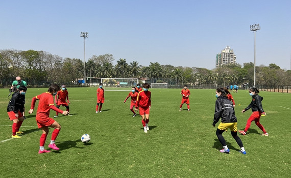 Đội tuyển nữ Việt Nam tự tin gi&agrave;nh v&eacute; dự World Cup nữ 2023