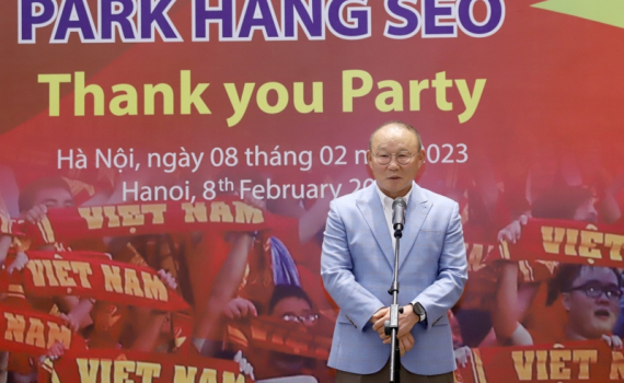 VFF tổ chức tiệc cảm ơn HLV Park Hang-seo