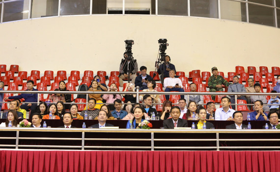 Khai mạc giải b&oacute;ng chuyền c&uacute;p Hoa Lư &ndash; B&igrave;nh Điền lần thứ XVII năm 2023