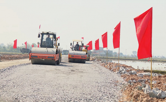 Kim Sơn tập trung giải ph&oacute;ng mặt bằng dự &aacute;n đầu tư x&acirc;y dựng tuyến đường ĐT.482