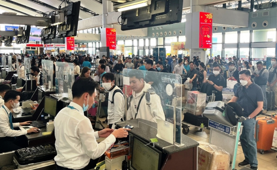 C&aacute;c s&acirc;n bay Việt Nam đ&oacute;n 10 triệu h&agrave;nh kh&aacute;ch trong th&aacute;ng 1-2023