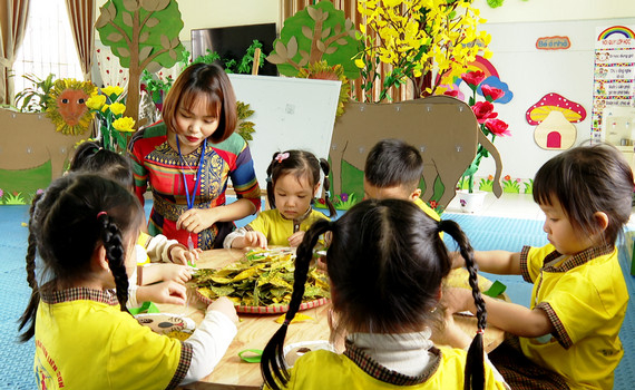 Hội thi gi&aacute;o vi&ecirc;n dạy giỏi cơ sở gi&aacute;o dục Mầm non huyện Gia Viễn