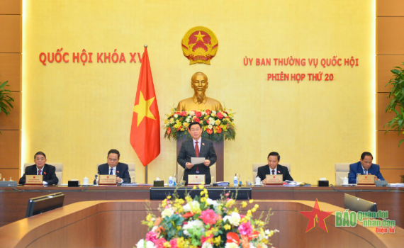 Khai mạc Phi&ecirc;n họp thứ 20 của Ủy ban Thường vụ Quốc hội: Xem x&eacute;t nhiều vấn đề lớn, quan trọng