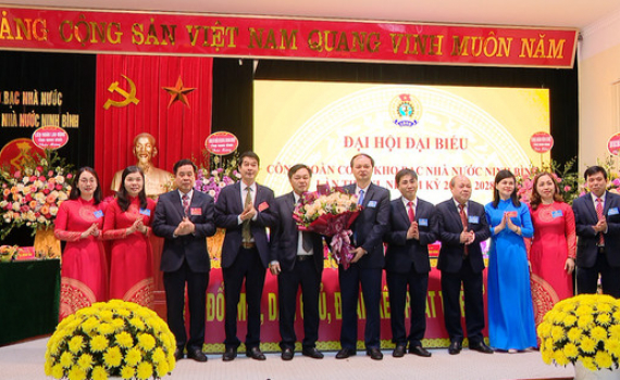 Đại hội C&ocirc;ng đo&agrave;n cơ sở Kho bạc Nh&agrave; nước tỉnh