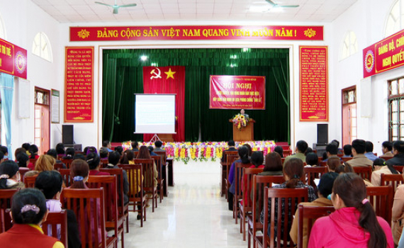 Tuy&ecirc;n truyền thực hiện nếp sống văn minh du lịch; ph&ograve;ng, chống đạo lạ tại x&atilde; C&uacute;c Phương, huyện Nho Quan