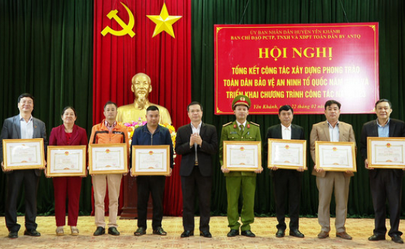 Y&ecirc;n Kh&aacute;nh triển khai nhiệm vụ x&acirc;y dựng phong tr&agrave;o to&agrave;n d&acirc;n bảo vệ ANTQ năm 2023