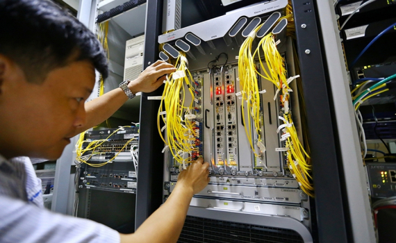 Nh&agrave; mạng cam kết internet đi quốc tế kh&ocirc;ng bị nghẽn