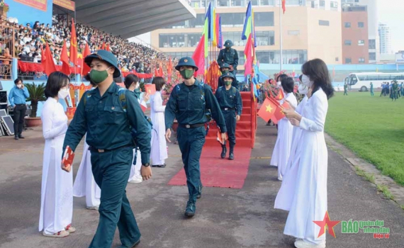 Lịch giao nhận c&ocirc;ng d&acirc;n nhập ngũ năm 2023
