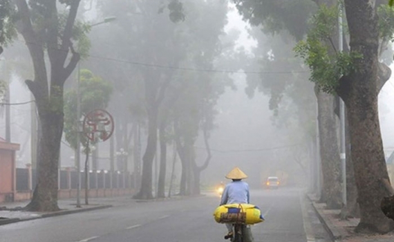 Thời tiết h&ocirc;m nay (21-2): Miền Bắc c&oacute; mưa, sương m&ugrave; rải r&aacute;c
