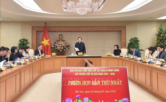 Tạo đồng thuận trong sắp xếp đơn vị h&agrave;nh ch&iacute;nh cấp huyện, x&atilde;
