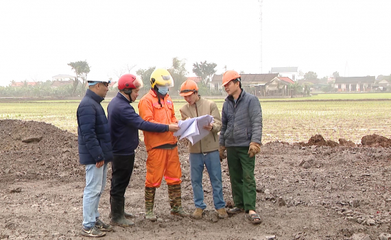Đảm bảo tiến độ Dự &aacute;n c&ocirc;ng tr&igrave;nh đường d&acirc;y 500kV tại Ninh B&igrave;nh