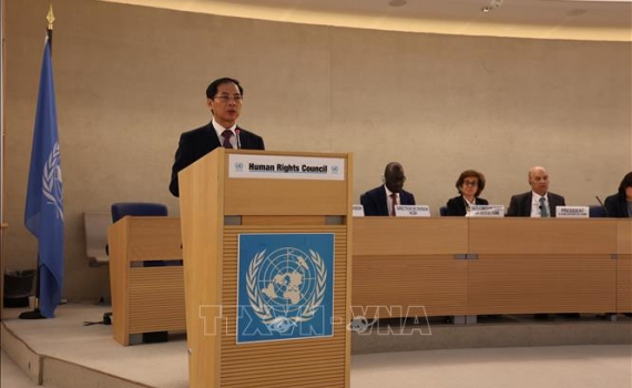 Việt Nam t&aacute;i ứng cử Hội đồng Nh&acirc;n quyền LHQ nhiệm kỳ 2026 &ndash; 2028