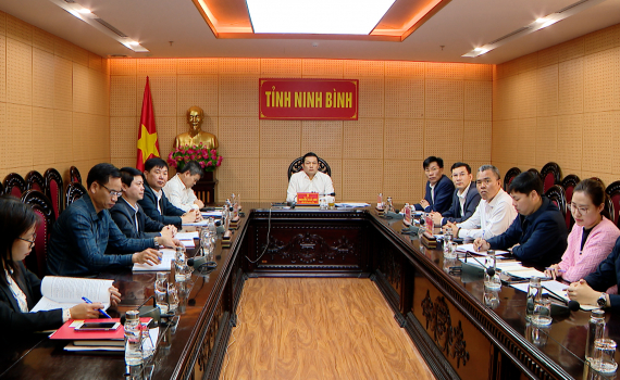 Hội nghị giao ban trực tuyến đẩy nhanh tiến độ thi c&ocirc;ng Dự &aacute;n đường d&acirc;y 500 kV mạch 3 