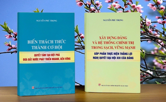 Xuất bản hai cuốn s&aacute;ch của Tổng B&iacute; thư thể hiện quyết t&acirc;m thực hiện thắng lợi Nghị quyết Đại hội XIII của Đảng