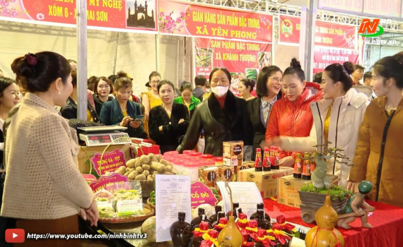 Y&ecirc;n M&ocirc; khai mạc Hội chợ Xu&acirc;n Gi&aacute;p Th&igrave;n 2024