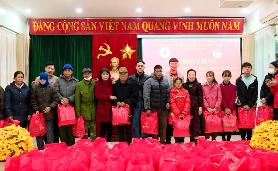 Ninh B&igrave;nh lan tỏa y&ecirc;u thương từ phong tr&agrave;o "Tết Nh&acirc;n &aacute;i"