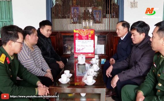Kim Sơn quan t&acirc;m, chăm lo cho thanh ni&ecirc;n chuẩn bị nhập ngũ