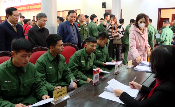 Tam Điệp, Gia Viễn, Y&ecirc;n Kh&aacute;nh đ&oacute;n nhận v&agrave; tư vấn, giới thiệu việc l&agrave;m cho qu&acirc;n nh&acirc;n xuất ngũ